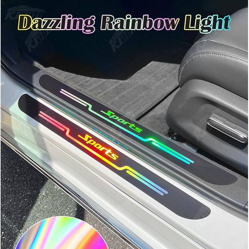 Product Introduction of Nhãn Dán Bảo Vệ Ngưỡng Cửa Xe Hơi Laser, Toyota Veloz Mới, Phản Quang Đầy Màu Sắc, Chống Trầy Xước Bệ Cửa Xe Hơi, Phụ Kiện Thể Thao TRD GR 25