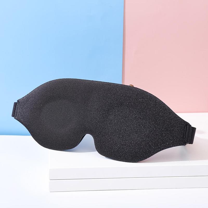 Blockout Light 3D Contoured Blindfold, 1 Count Adjustable Reusable Sleep Eye Mask For Men And Women 4