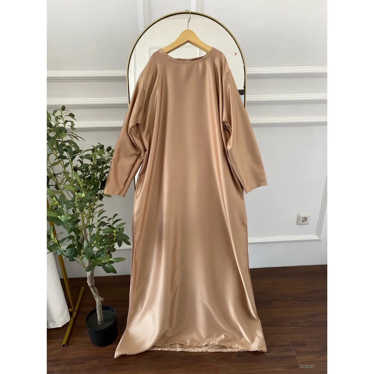 GAMIS SATIN- moccagold