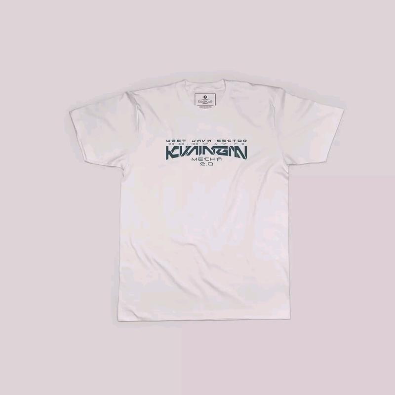 Kaos KUNINGAN MECHA 2 Putih 3