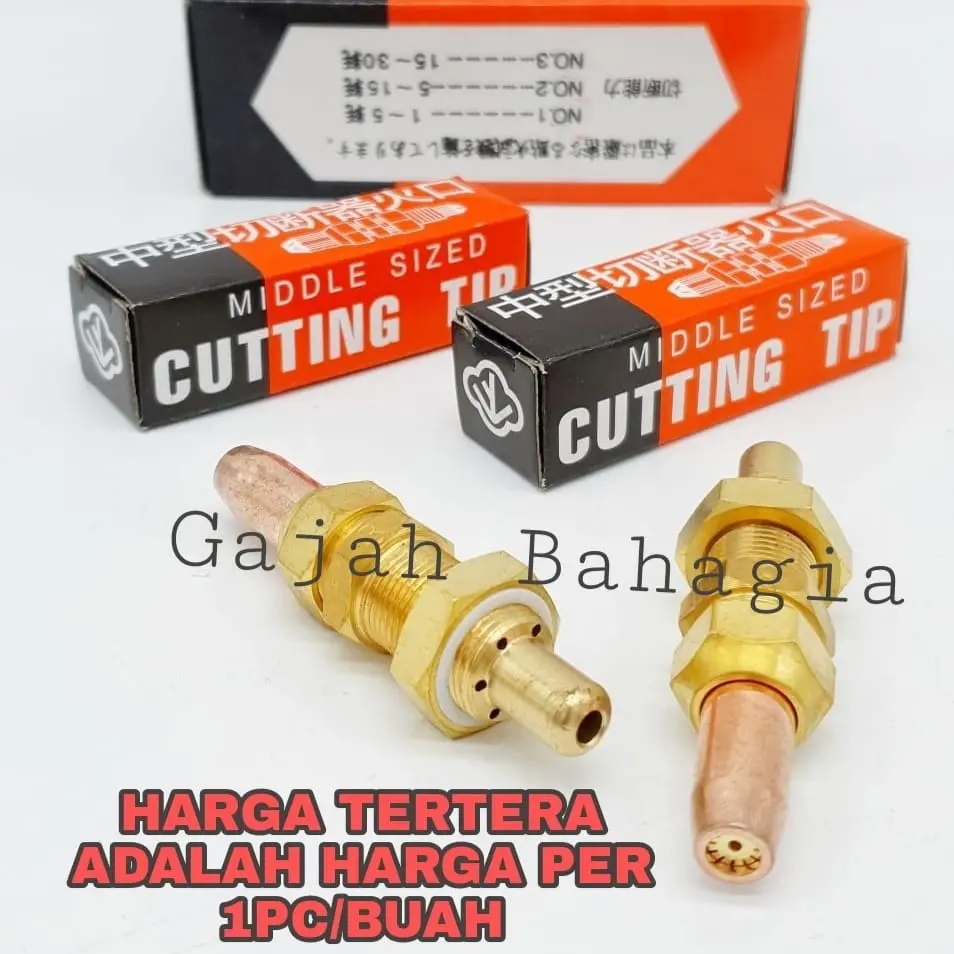 Cutting tip type M lpg no 1 2 3 yamato Nozzle mata blender las tipe m
