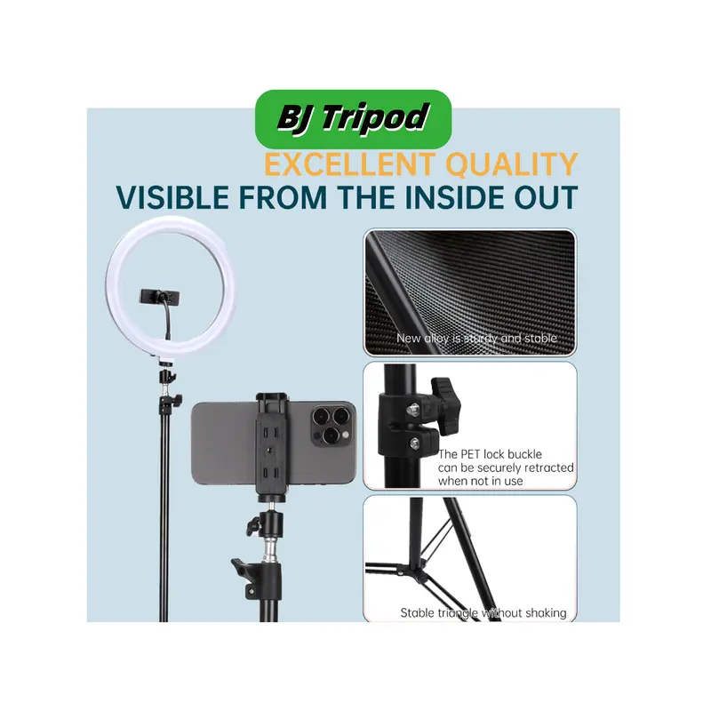 BJ 3521 PAKET KOMPLIT TRIPOD 2.1M +REMOT BLUETOOTH +BALL HEAD+ BAG tripod  mixio 3520 pro Ringlight Led Handphone Tongsis tripod  murah BJ 3521  tripod Holder tripod  excel 5
