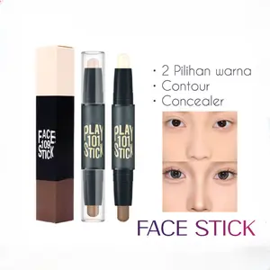 GG Face Stick Concealer 2 in 1 Kepala Ganda Contour Highlighter Shading Dua Sisi - LA036