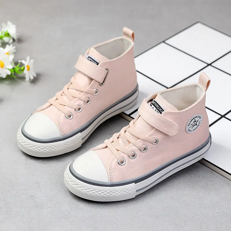 New Middle Kids Shoes Fashion Classic All Star Plain High Cut Chuck Taylor