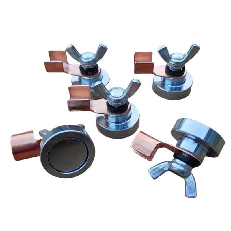 Dụng cụ hàn thợ hàn, 1 chiếc, Dụng cụ nối đất từ tính mạnh, Dụng cụ nối đất từ tính mạnh đặc biệt, Thích hợp cho hàn một đầu mạnh 5