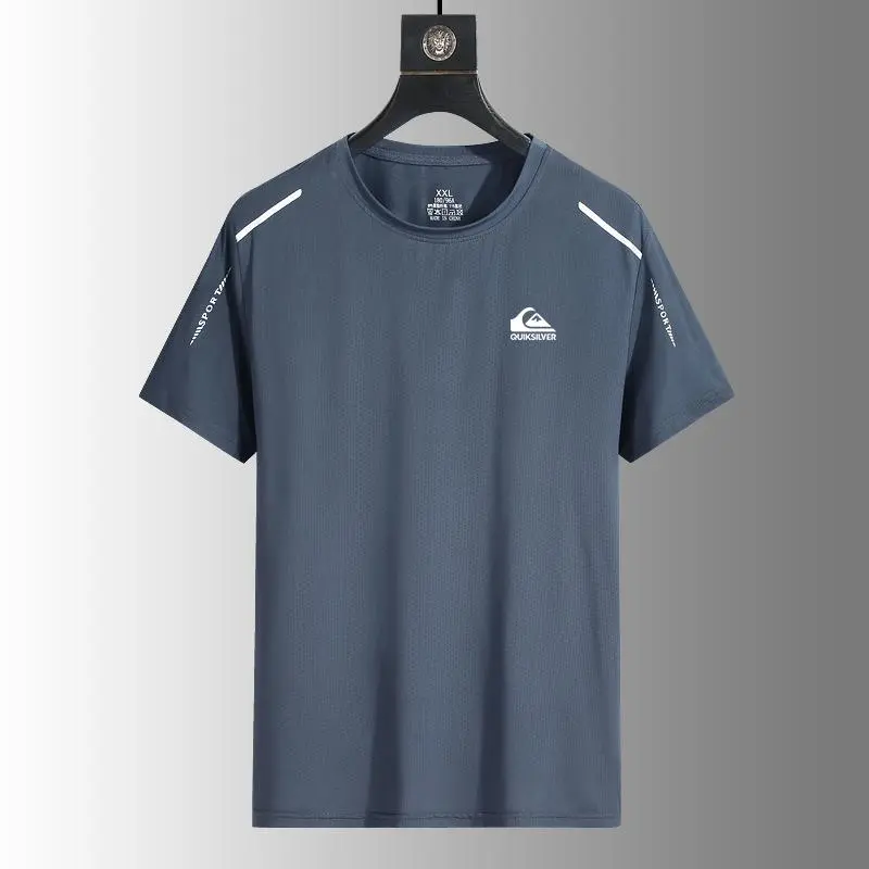 Quiksilver Men's Short Sleeve Ultralight Athletic T-Shirt: Quick Drying Lightweight Performance For Running, Training, Fitness & Gym Workouts