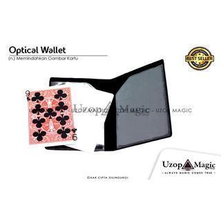 Alat Sulap Optical Wallet - Uzop Magic (memindahkan gambar kartu, mainan) 2