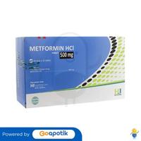 Gambar METFORMIN HCL HEXPHARM 500 MG BOX 200 TABLET dari Apotek Apollo Surabaya by GoA Kota Surabaya 4 Tokopedia