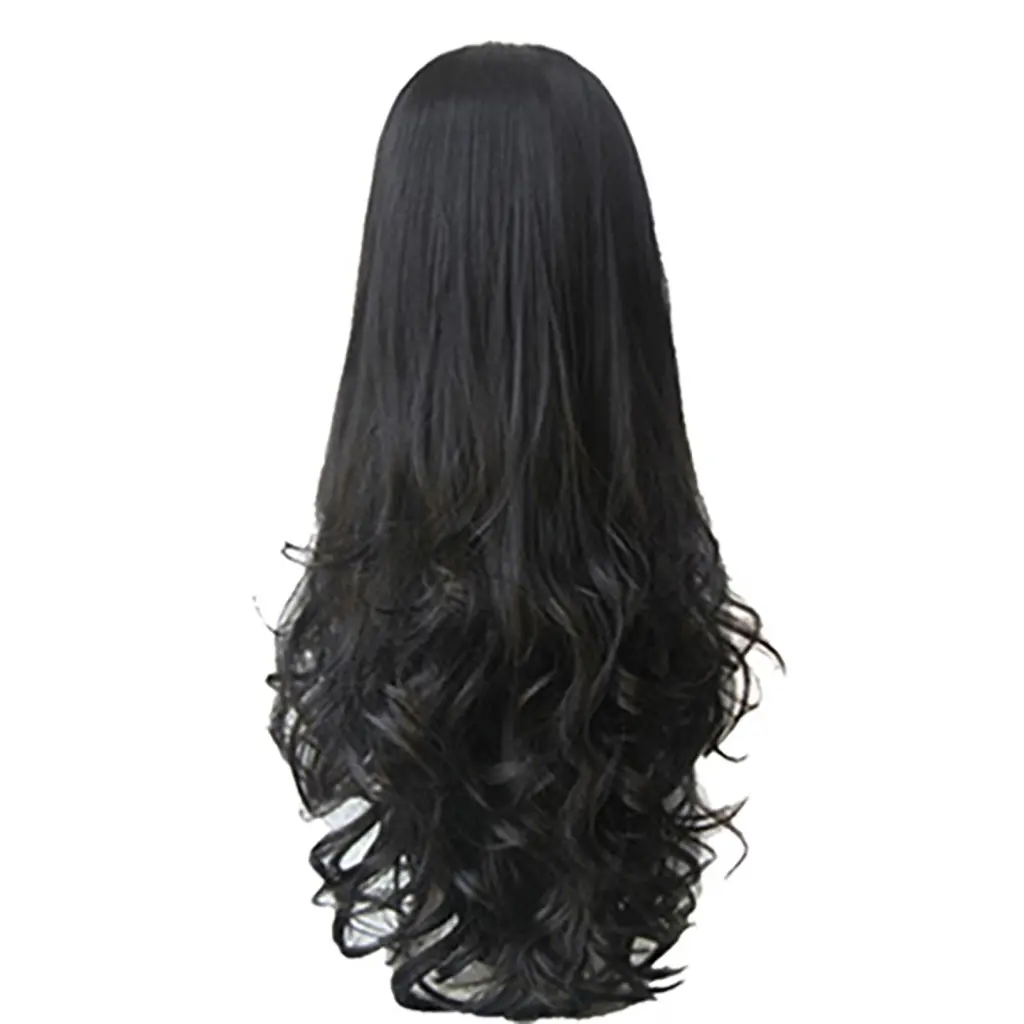 wshoeo- Women\'s Fashion Sexy Stylish Curly Wavy Half-head Hair Band Hair Extension Wig