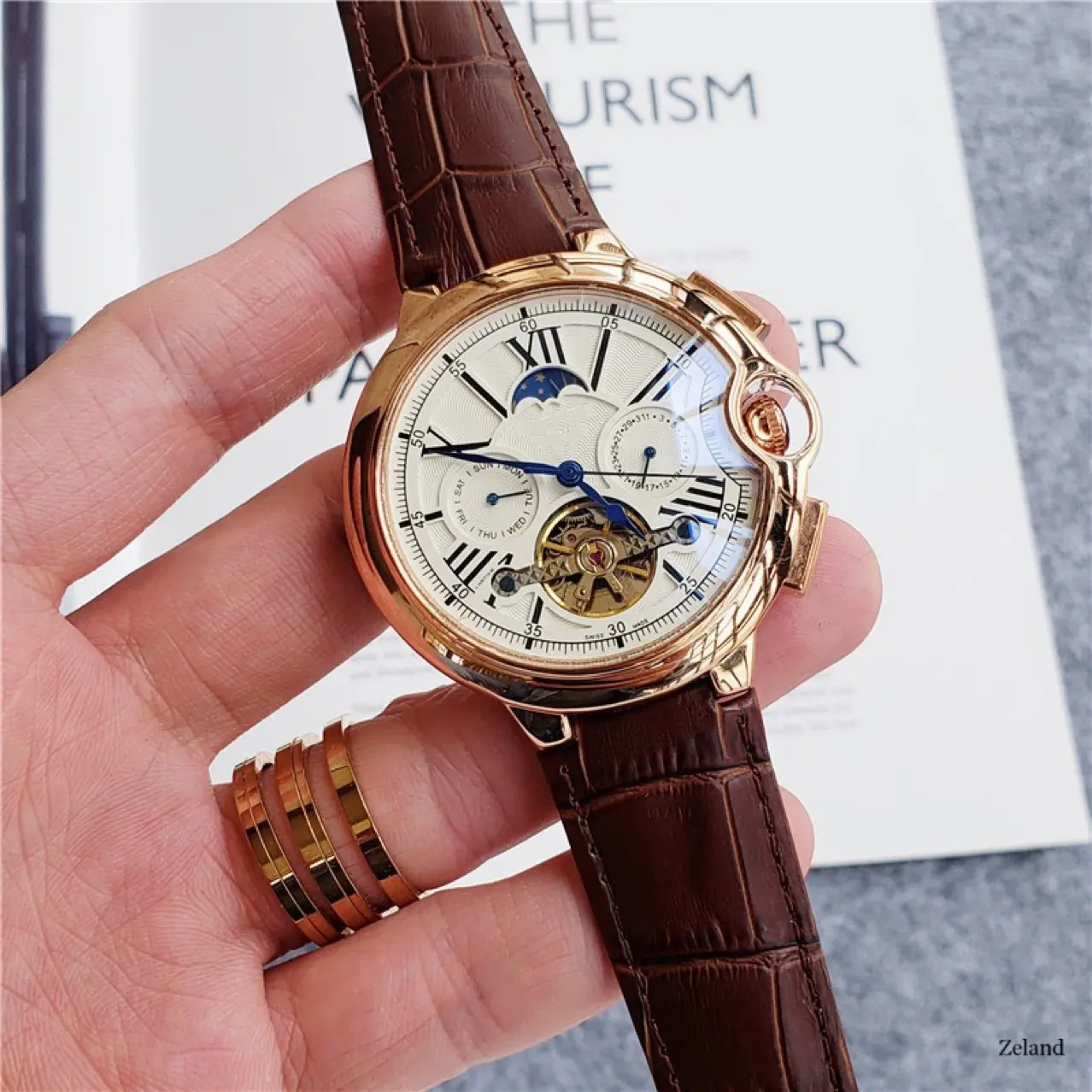 Đồng Hồ Tự Động Cơ Học, Bán Chạy Nam Đeo Tay Watch