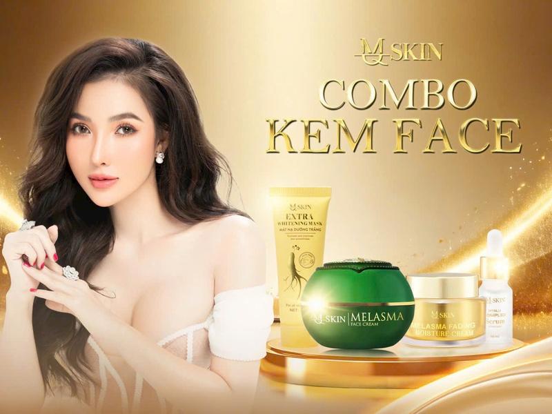 Product Introduction of [MQ SKIN Tặng 1 NẠ ] Kem Face Siêu Trắng 30gr + Cao Nám Đêm + Serum Căng Bóng Da _ Hỗ Trợ  Dưỡng Trắng Mờ Thâm Nám , Căn Bóng Da  Skincare 5