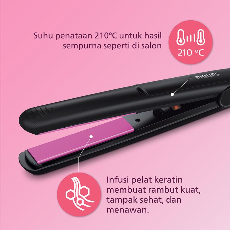Philips Beauty Set - Hair Dryer + Straightener (Pengering & Catokan) Sisir Catokan 1