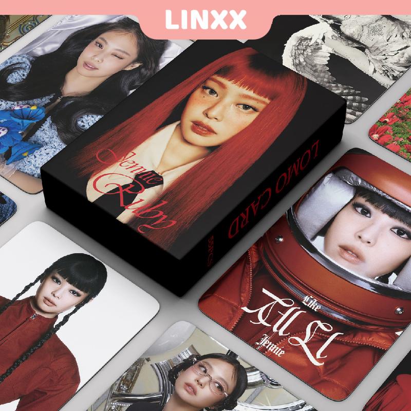 Bộ Thẻ LOMO Nhóm Nhạc Blackpink, LINXX, 55 Cái, Chủ Đề Album RUBY JENNIE Solo, Bộ Sưu Tập Người Hâm Mộ Nhóm Nhạc Nữ Kpop, Bao Gồm Hỗ Trợ Thẻ Ảnh, Thích Hợp Cho Người Hâm Mộ, Hàng Hóa 0