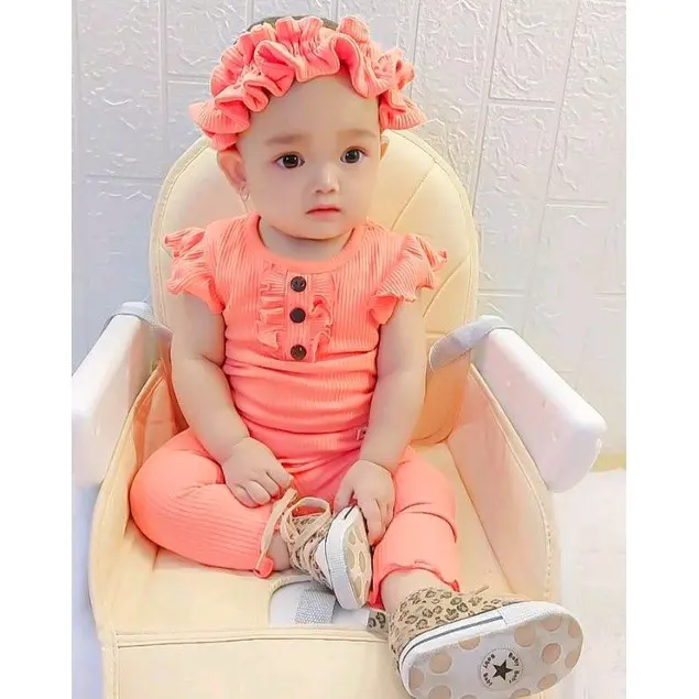 3 - 24 Bulan Setelan Baju Anak Perempuan Premium Bayi Cewek Nyaman Lembut Parsel