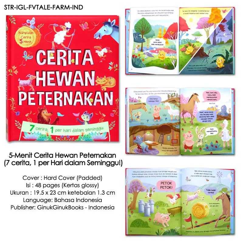 Cerita Pengantar Tidur, Cerita Hewan Peliharaan, Cerita Hewan Peternakan 1