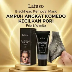 Lafaso Masker Komedo Ampuh,Peel Off Charcoal Ampuh Angkat Blackhead & Kecilkan Pori Wajah Hidung Blackhead Remover Kit Serum Anti Pori Besar Jerawat Minyak Berlebih Pengangkat Komedo Putih Hitam Facial Treatment Original Pria Wanita