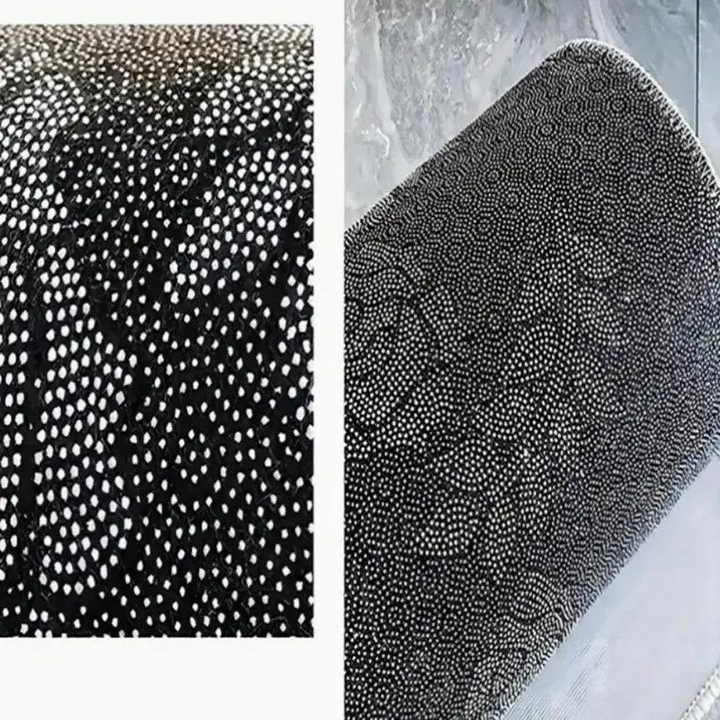 Floral Pattern Non-slip Floor Mat, Mandala Design Lightweight Washable Door Mat, Decorative Carpet for Home Living Room Bedroom Kitchen 2