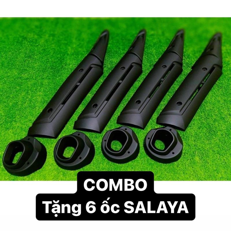 Bộ ốp Bô V9 dành cho xe máy EXCITER 150 (gắn PÔ ZIN) KÈM 6 ỐC SALAYA INOX 304