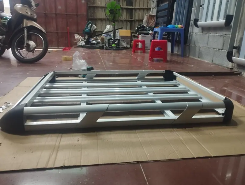 Giá nóc xe ô tô Vinfast Vfe34  - Giá để hành lý xe hơi mẫu GN-02, chất liệu bền chắc, chịu tải cao 2
