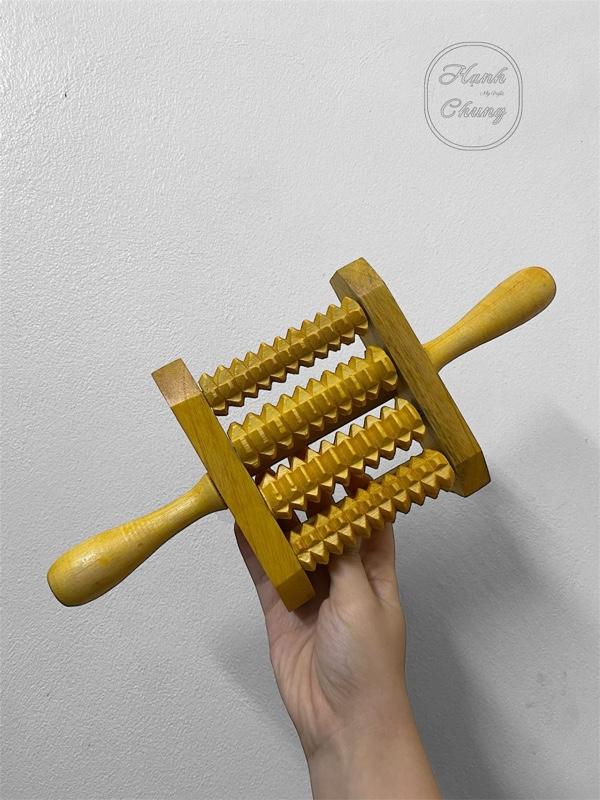 Product Introduction of ￼Dụng cụ lăn Masage toàn thân Đa Năng bằng gỗ tự nhiên - Giúp lưu thông máu 7