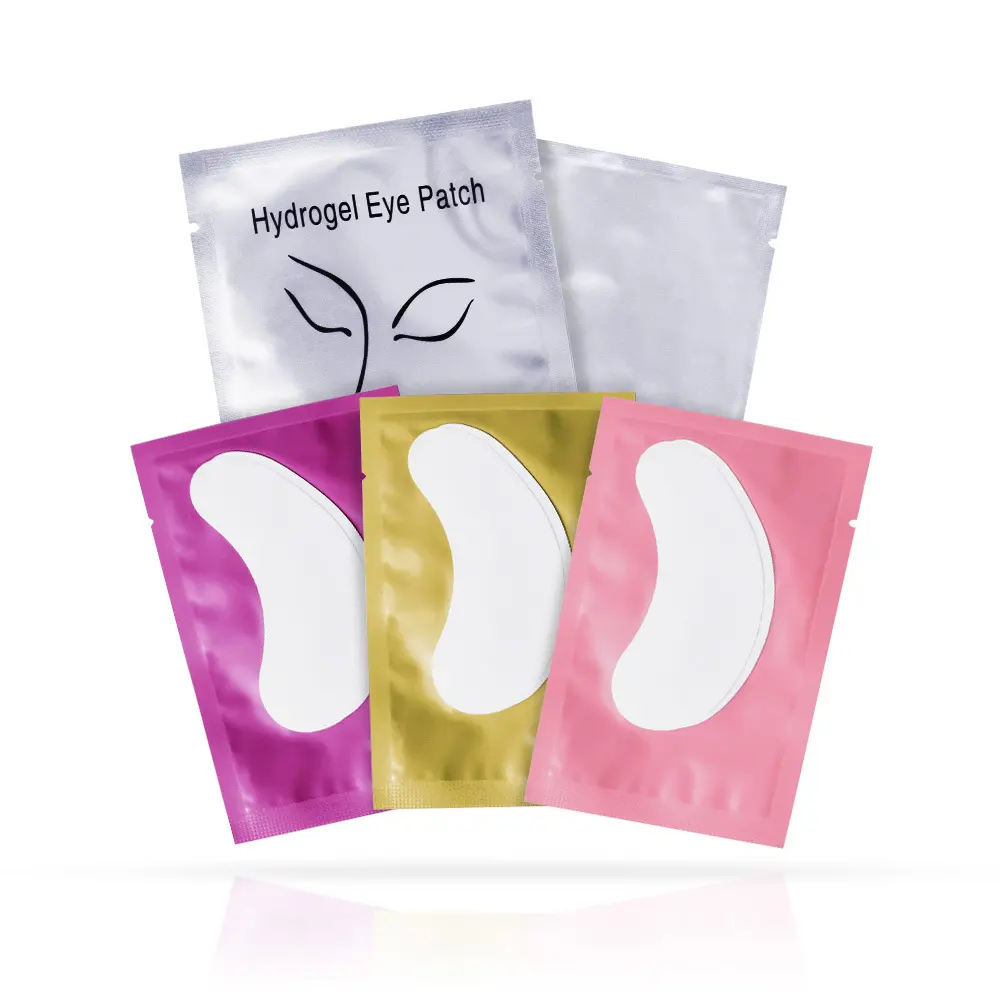 Factory Wholesale Hydrogel Eye Pad Planting Grafting False Eyelashes Stickers Isolation Lower Eyelashes Eye Pad Collagen Cross-Border