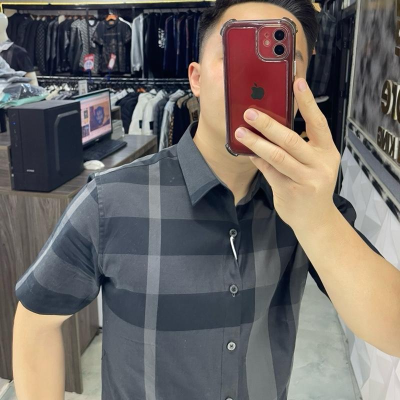 ÁO SƠ MI NAM CỘC TAY KẺ KARO THANH LỊCH 2