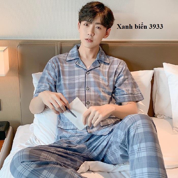 Product Introduction of Bộ pyjama nam tay ngắn quần dài phối họa tiết thời trang mặc nhà vải cotton cao cấp NG1282 - Thời Trang Dương 36