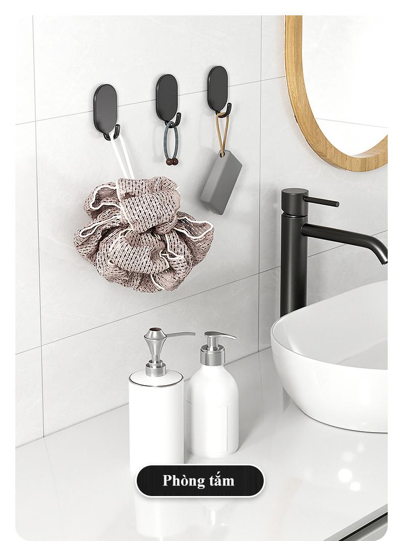 Product Introduction of Móc dán tường HOMELOVE Móc treo đồ đa năng dán tường siêu dính không cần khoan chịu lực tốt thép nguyên chất không gỉ Decor Phòng 24