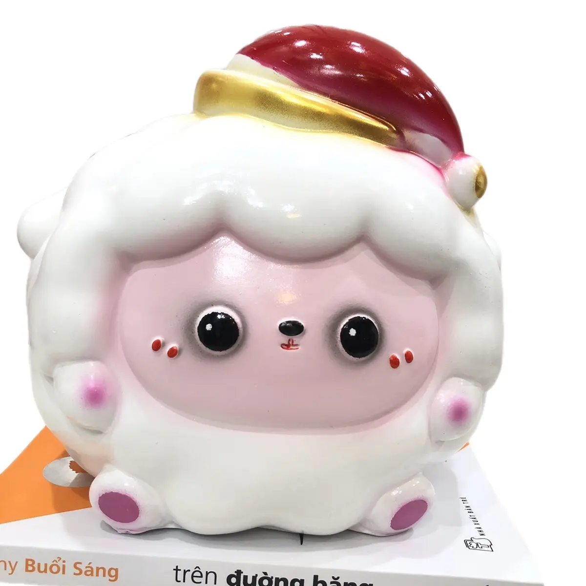 Ống tiết kiệm Cừu noen dễ thương đựng tiền Ống Heo đất