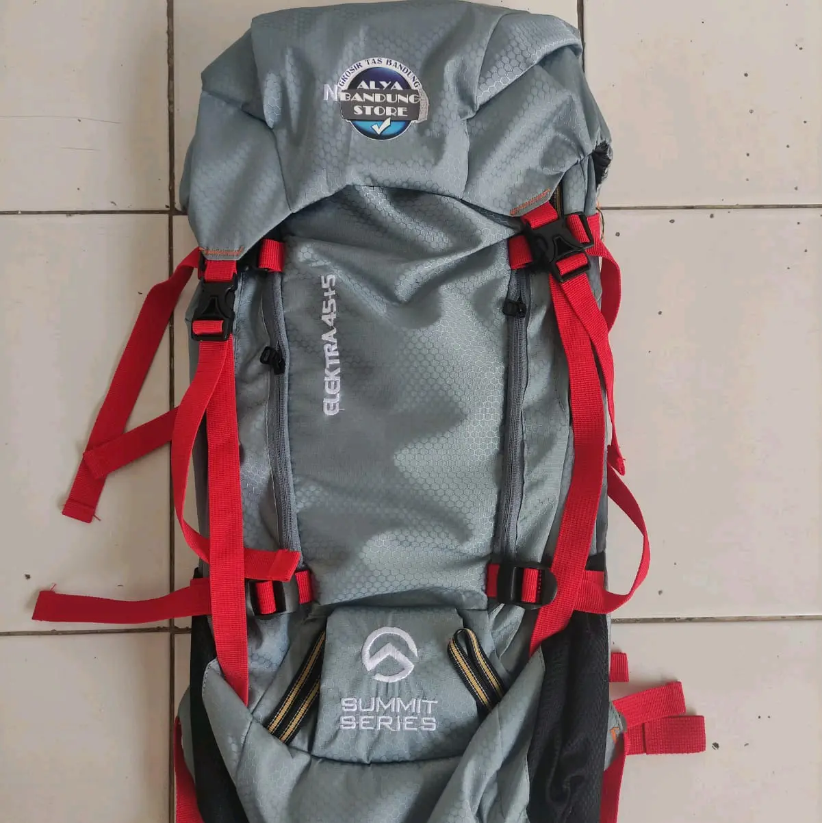 tas gunung 45 + 5 liter # tas ransel gunung # tas carrier # tas camping # tas hiking # tas keril Cepat Kering