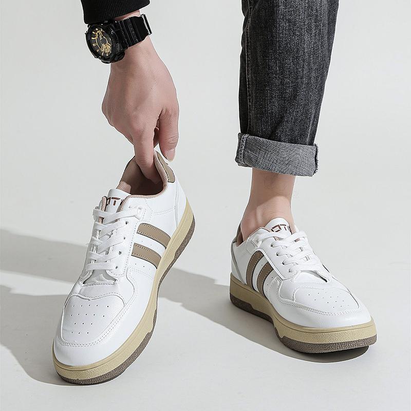 LALA Men's shoes 2023 new fashion small white shoes men's casual German training flat shoes niche original sports shoes 6
