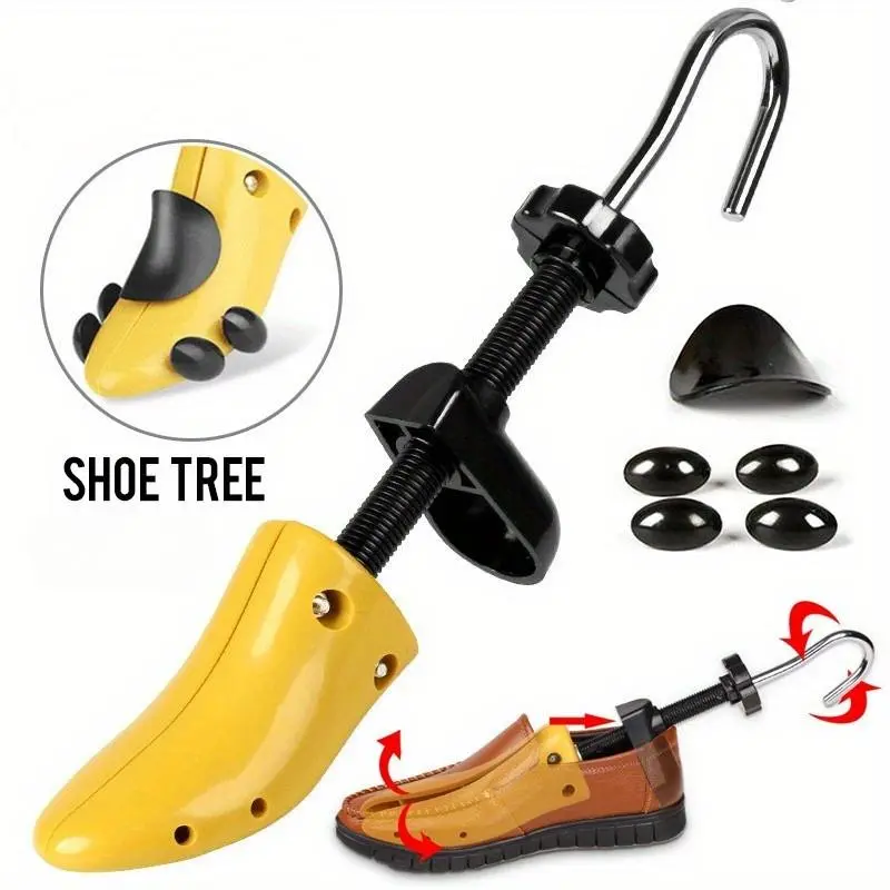 Adjustable Shoe Tree Stretcher, 1 Count Expander Shoe Trees, Plastic Shoe Stretcher for Flats Pumps Boots, Shoe Care & Accessory Tool 5