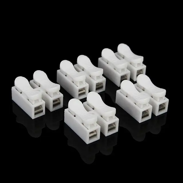 Cầu nối, cút nối dây điện CH2-2P 0