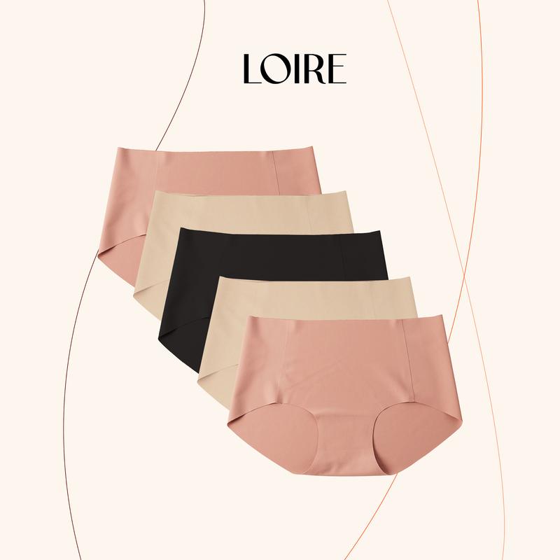 Combo 5 Quần Lót Su Đúc Không Viền Thoải Mái Loirechic QSD08