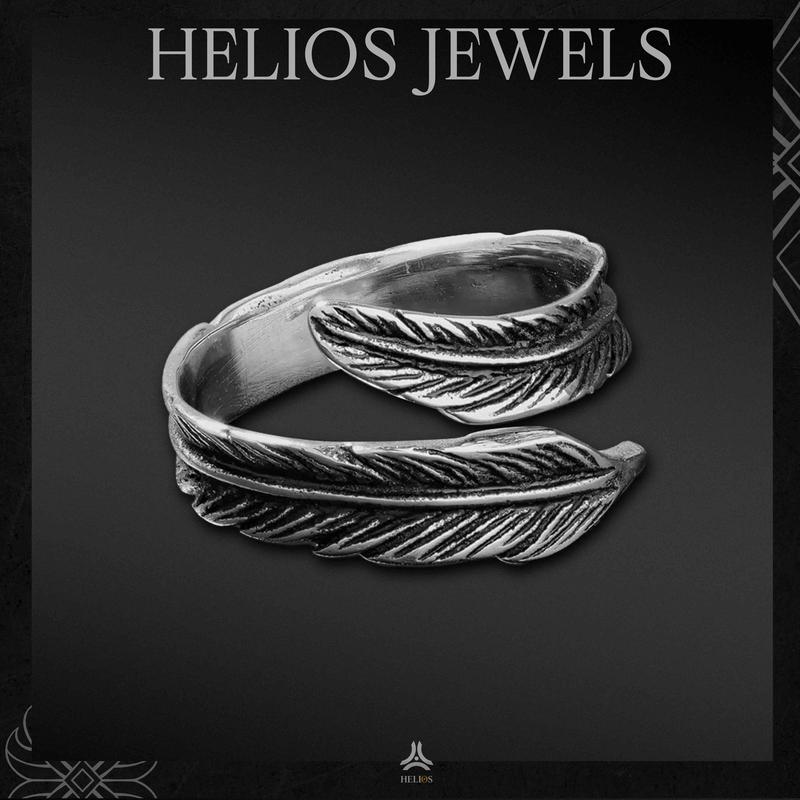 Nhẫn thời trang nam Helios Basic Feather