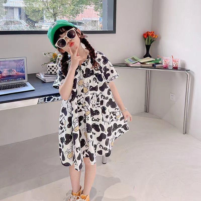 Váy Bé Gái, Hàng Mới Về Mùa Hè, Thích Hợp Cho Trẻ Lớn Và Trẻ Em, Váy Mùa Hè, ngắn Tay, Váy Công Chúa, Cho Trẻ Em 2