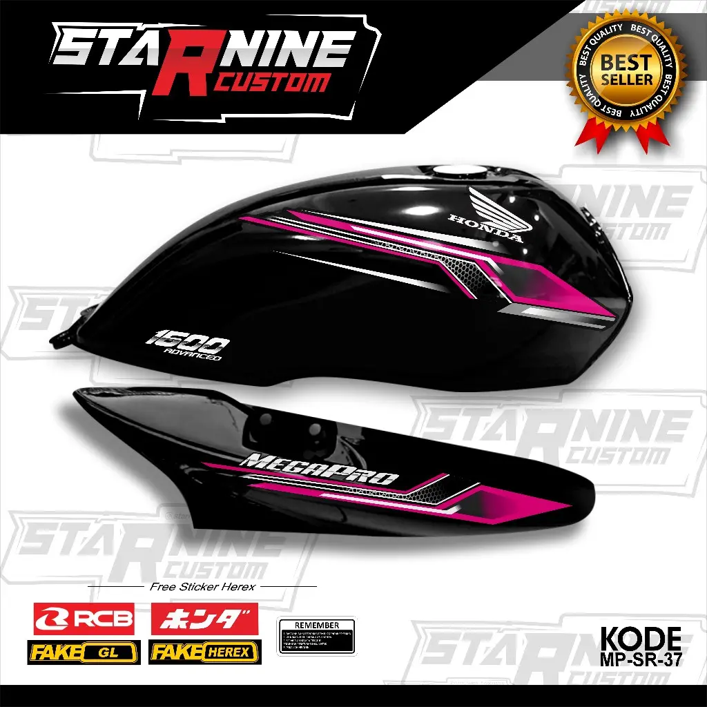 pink tangki hitam