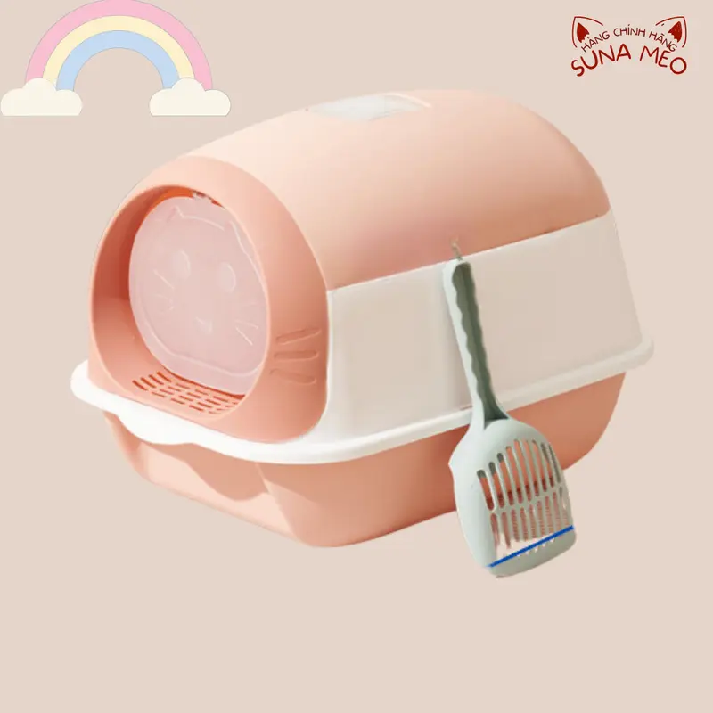 Nhà vệ sinh cho mèo size lớn phù hợp cho mèo tới 7kg 0