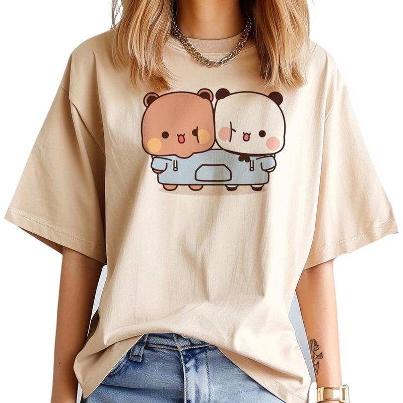 Product Introduction of Bubu And Dudu top women graphic Japanese Y2K t shirt girl Japanese streetwear clothing 2