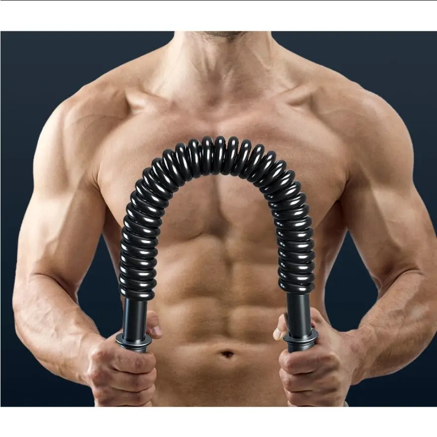 Gậy bẻ tập cơ tay ngực vai thanh lò xo cao cấp lực bẻ 10kg 20kg 30kg 40kg 50kg 60kg đàn hồi tốt phù hợp luyện tập thể thao tại nhà
