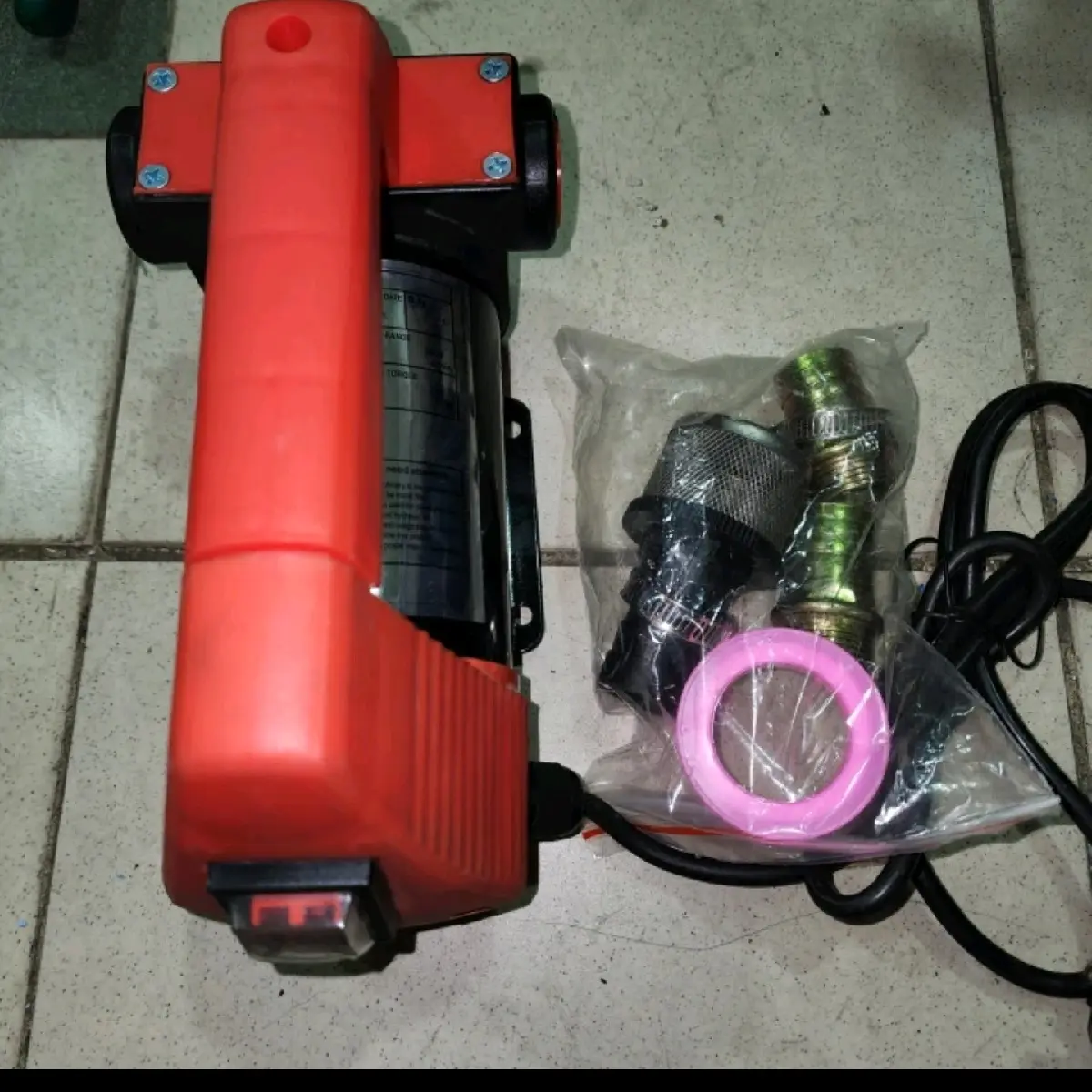 pompa minyak solar cairan kental 220volt ac