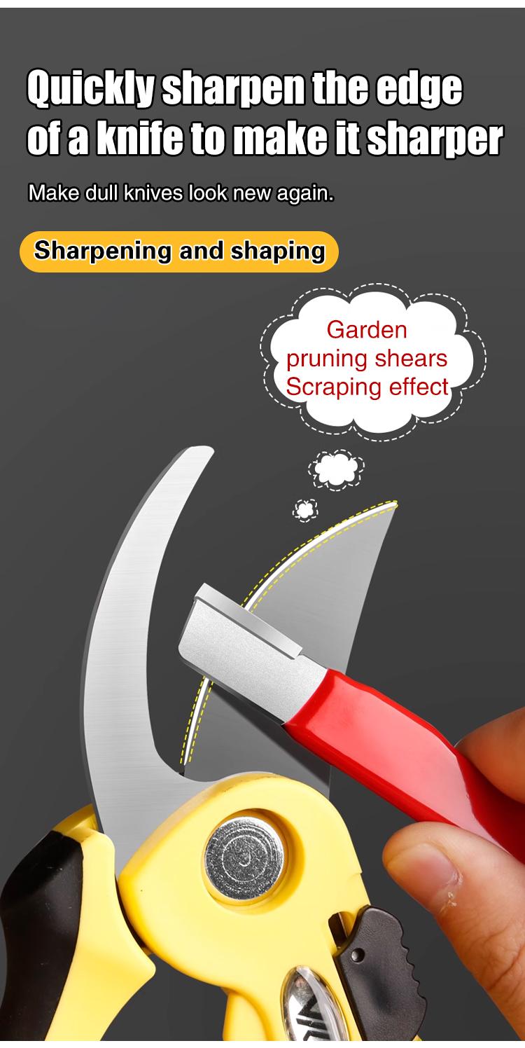 Product Introduction of Multifunctional mini portable manual fast open edge handheld alloy steel knife sharpener 6