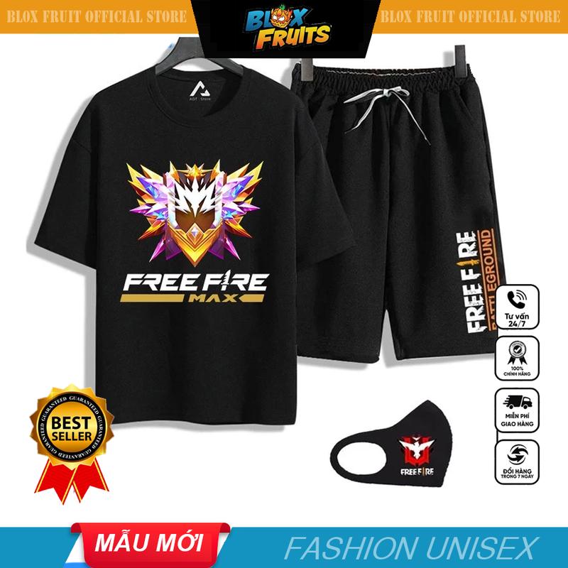 Áo Free Fire, Quần Áo Free Fire mẫu HOT nhất, chất thun co dãn 4 chiều thoáng mát 1