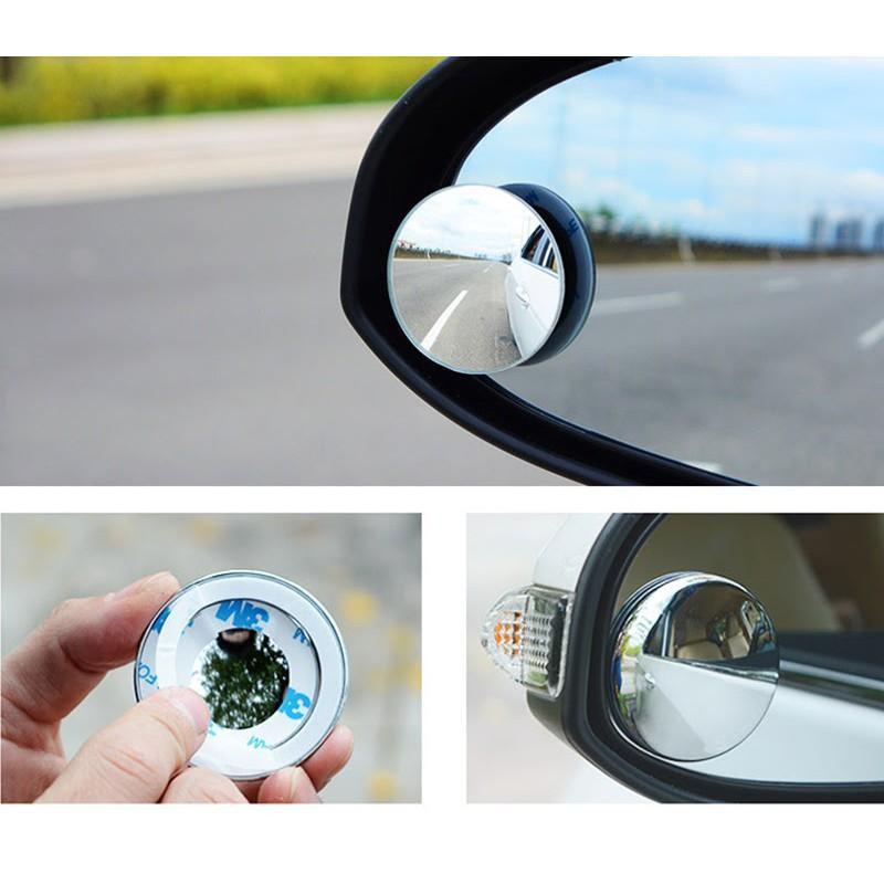 Gương Cầu Lồi Gắn Kính Hậu Ô tô Xoay 360 Xóa Điểm Mù 5