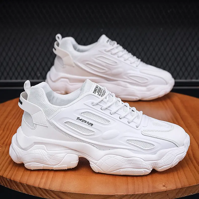 Sepatu Sneakers Pria Import Kasual Trendy Sol Tebal 119 shoes casual Olahraga Olahraga Sport Running Kerja 0