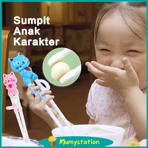 Mumystation Sumpit Bayi Anak Sumpit Anak Belajar Makan Training Chopstick Anak
