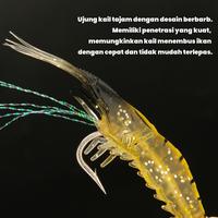 Gambar SeaHunter Umpan Soft Lure 1 Set 4.7cm/6g, Umpan Pancing SET Kotak= 5 PCS Umpan Udang Bercahaya Ikan - Flat Claw Shrimp dari SeaHunter Official Store Kab. Tangerang 4 Tokopedia