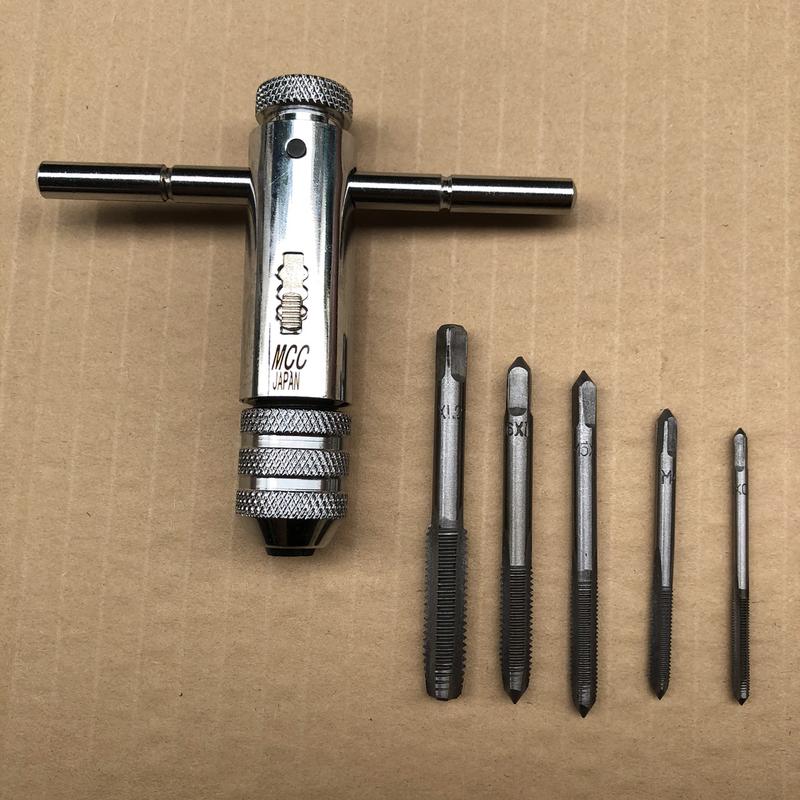 Product Introduction of Bộ Taro tạo ren MCC của Nhật đi kèm 5 mũi và tay vặn, bền, dễ sử dụng - Dụng cụ cầm tay 12