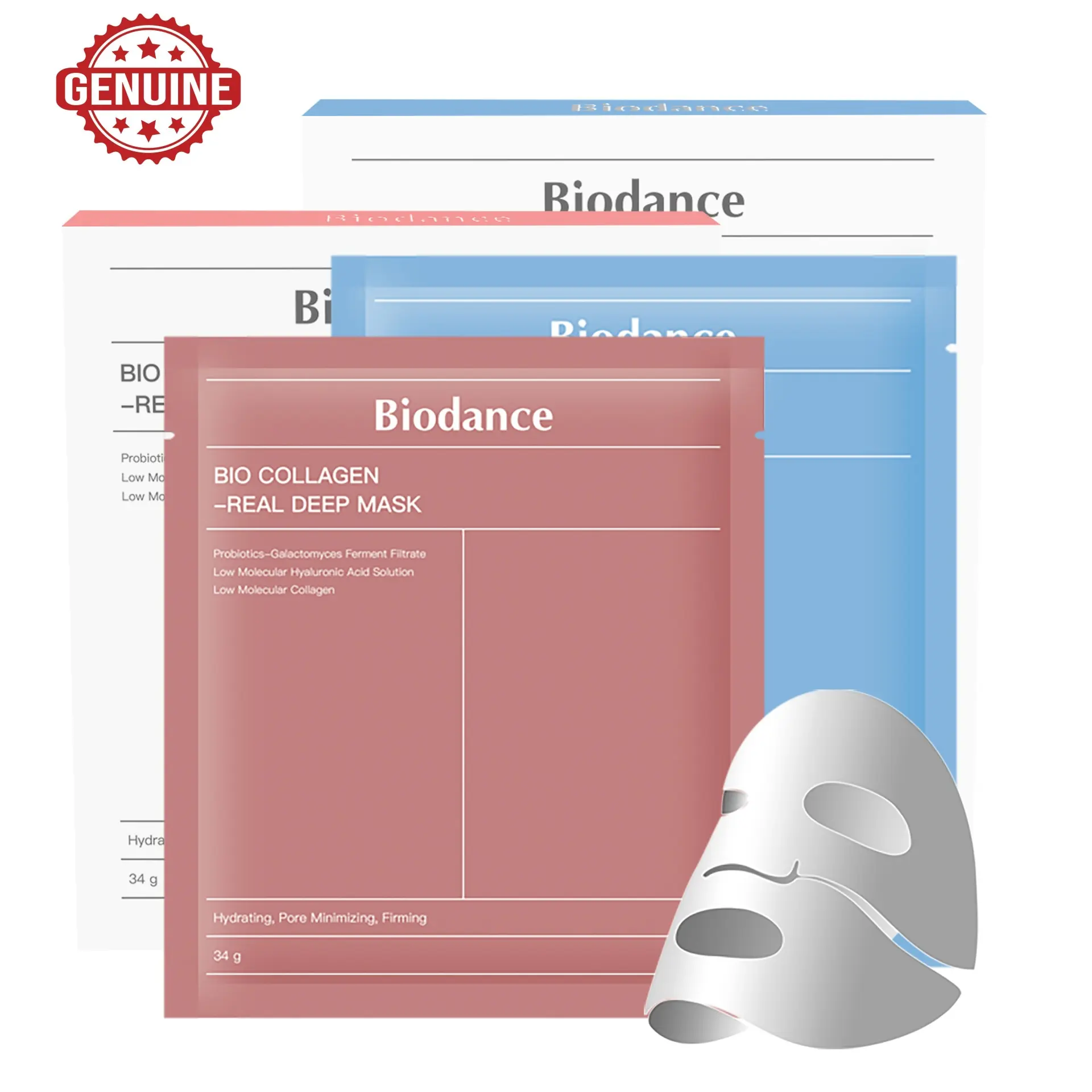 Biodance Bio Collagen Sleep Mask Split Hydrating Moisturizing Patch Face Mask