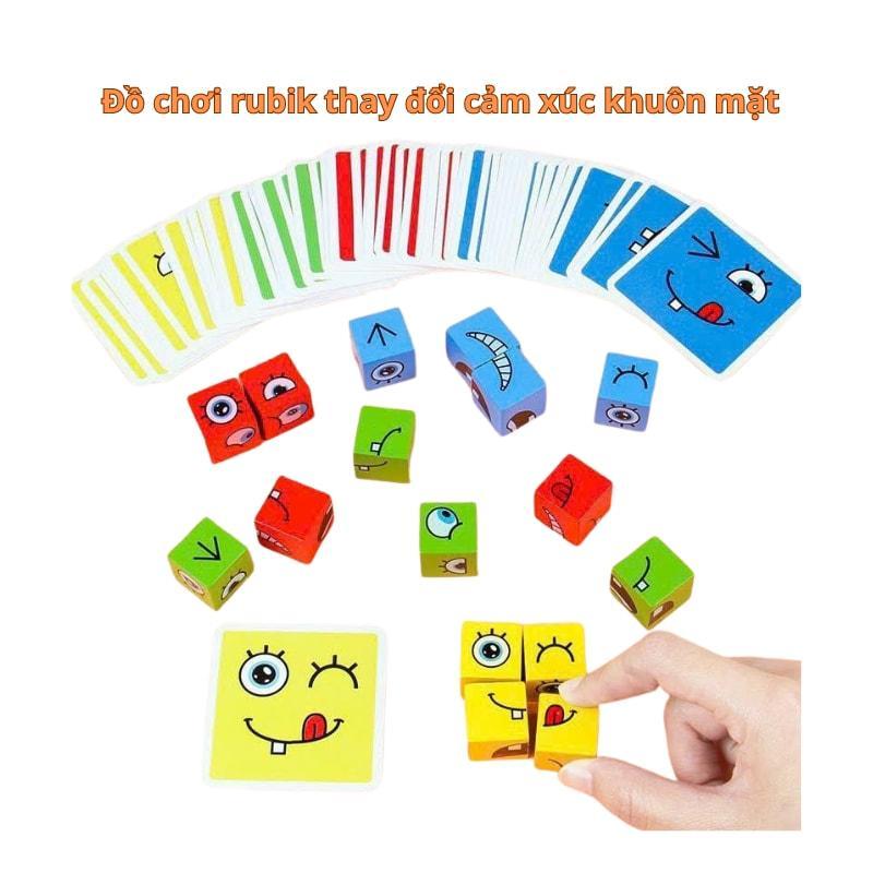 Product Introduction of Rubik Thay Đổi Cảm Xúc Khuôn Mặt Gồm 64 Biểu Cảm Khác Nhau Toy 8